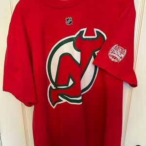 New Jersey Devils Corey Schneider 2014 Stadium Series Reebok NHL Hockey Shirt XL